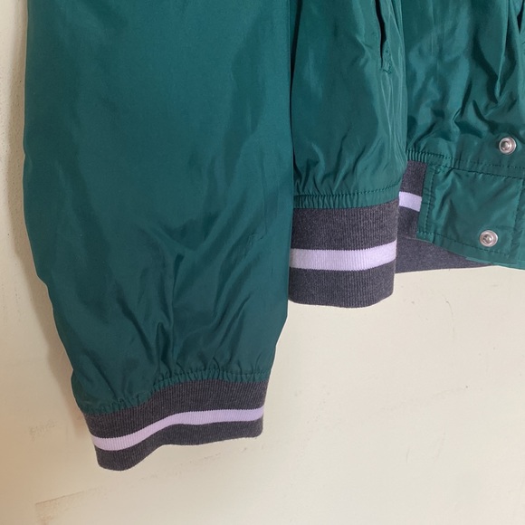Forest Green Varsity Jacket Size XL - Picture 3 of 5